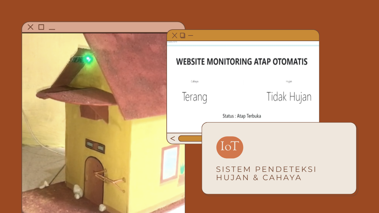 Sistem Pendeteksi Hujan & Cahaya